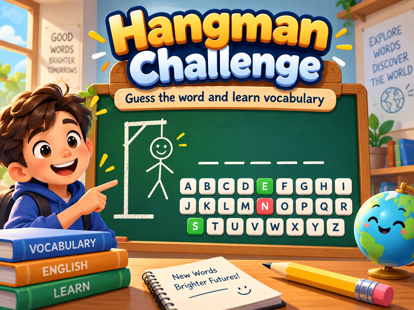 Hangman • English Vocabulary